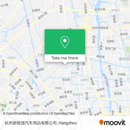 杭州新牧源汽车用品有限公司 map