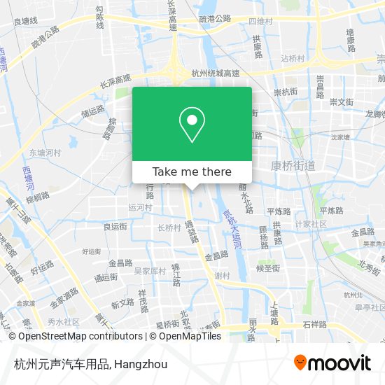 杭州元声汽车用品 map