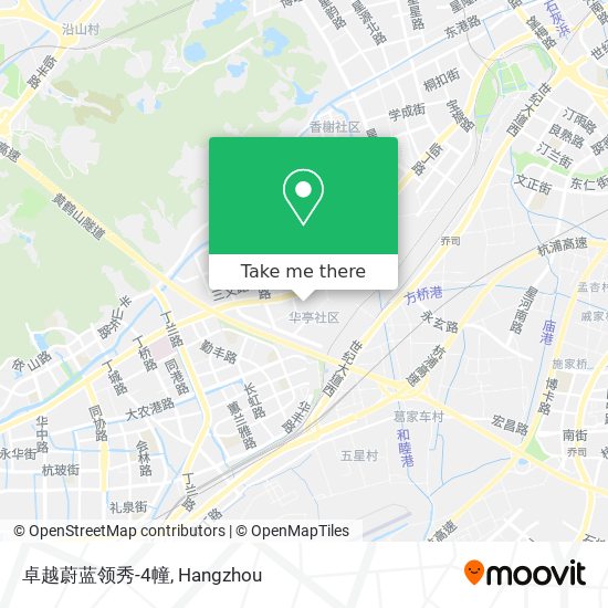 卓越蔚蓝领秀-4幢 map