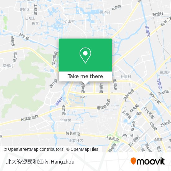 北大资源颐和江南 map
