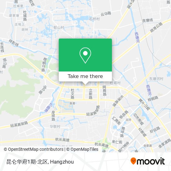 昆仑华府1期-北区 map