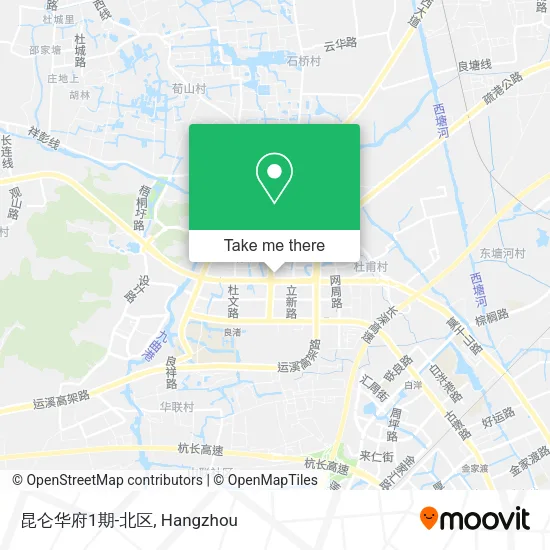 昆仑华府1期-北区 map