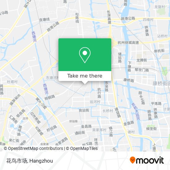 花鸟市场 map