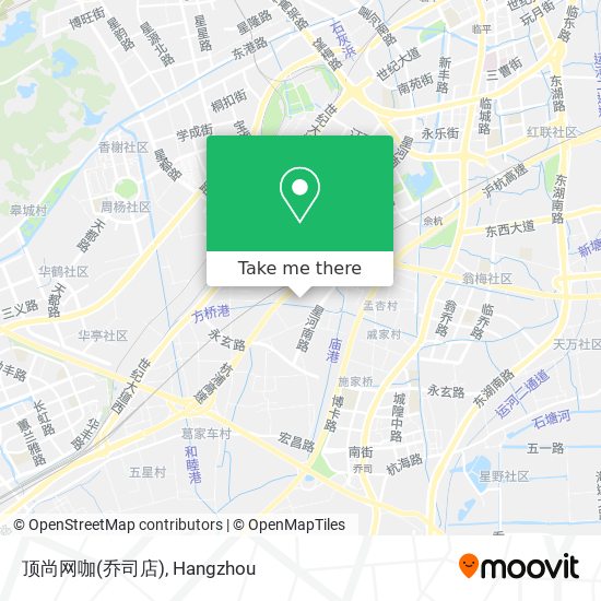 顶尚网咖(乔司店) map