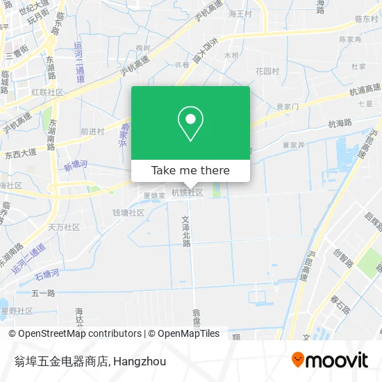 翁埠五金电器商店 map