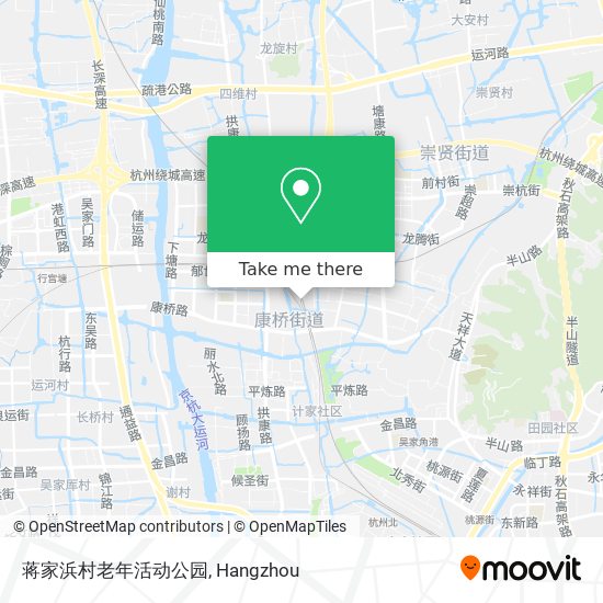 蒋家浜村老年活动公园 map