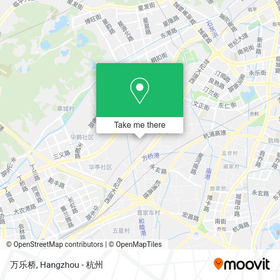 万乐桥 map