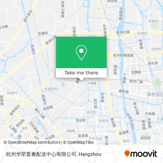 杭州华荣畜禽配送中心有限公司 map