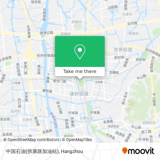 中国石油(拱康路加油站) map