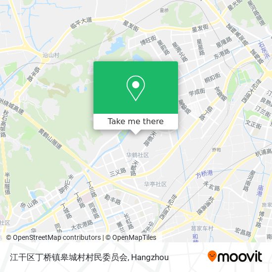 江干区丁桥镇皋城村村民委员会 map