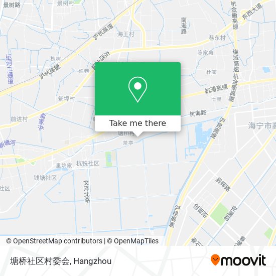 塘桥社区村委会 map