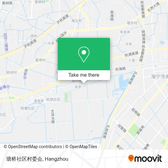 塘桥社区村委会 map