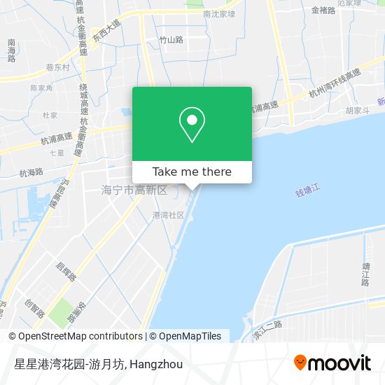 星星港湾花园-游月坊 map