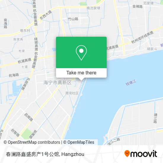 春澜路鑫盛房产1号公馆 map