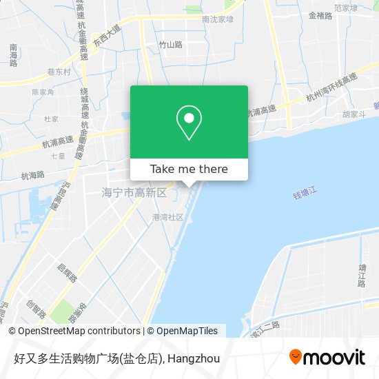 好又多生活购物广场(盐仓店) map