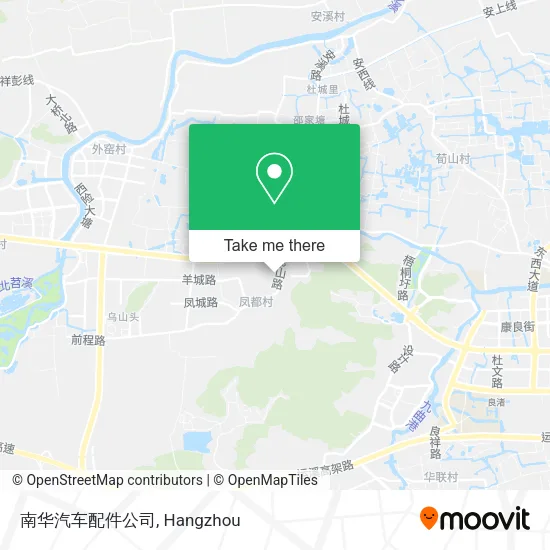 南华汽车配件公司 map