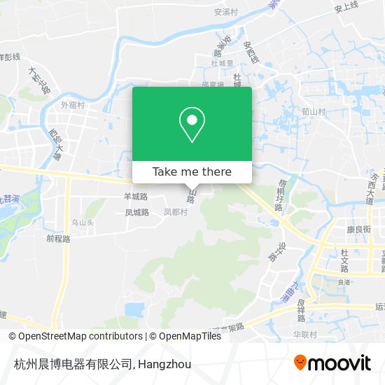 杭州晨博电器有限公司 map