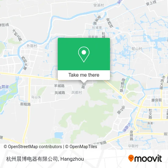 杭州晨博电器有限公司 map