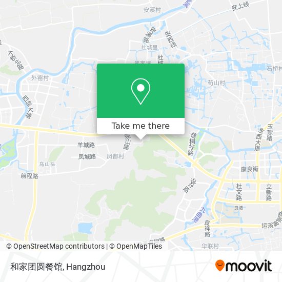 和家团圆餐馆 map