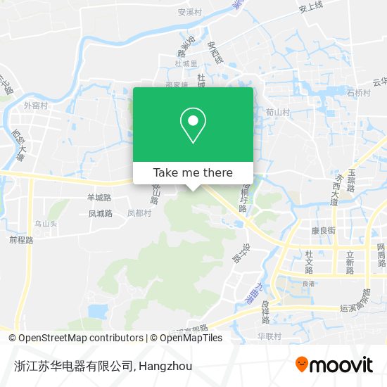 浙江苏华电器有限公司 map