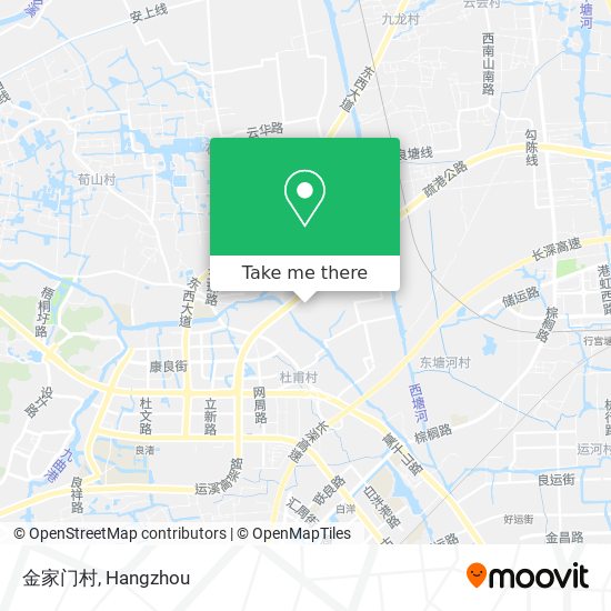 金家门村 map