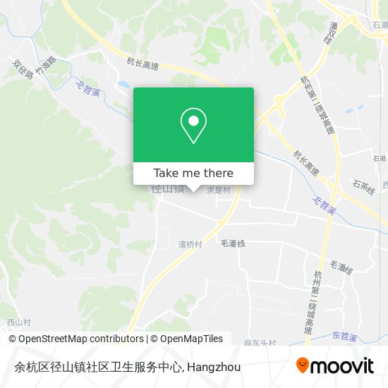 余杭区径山镇社区卫生服务中心 map