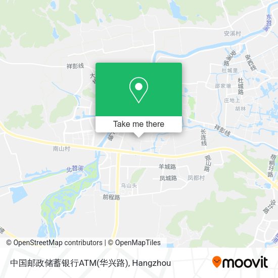 中国邮政储蓄银行ATM(华兴路) map