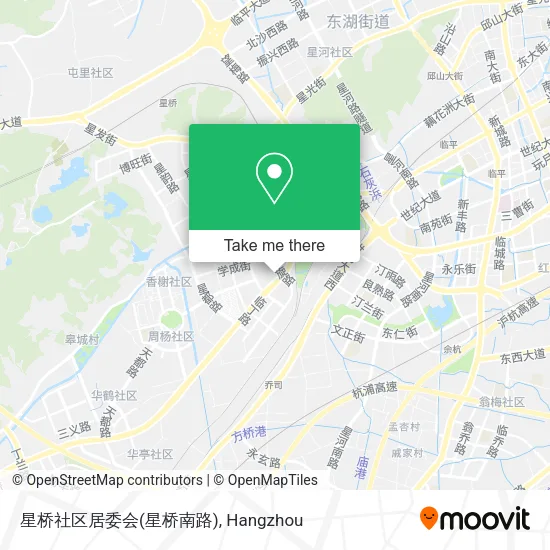 星桥社区居委会(星桥南路) map
