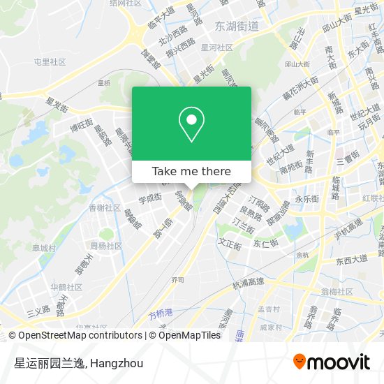 星运丽园兰逸 map
