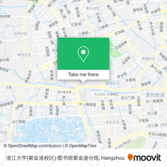浙江大学(紫金港校区)-图书馆紫金港分馆 map