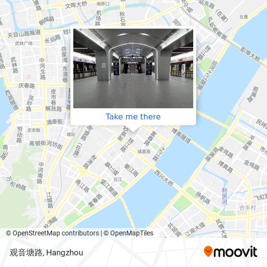 观音塘路 map