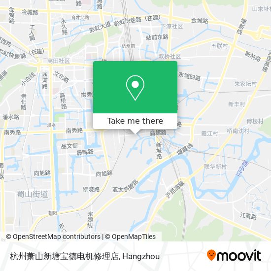杭州萧山新塘宝德电机修理店 map