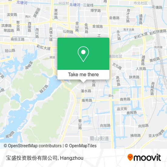 宝盛投资股份有限公司 map
