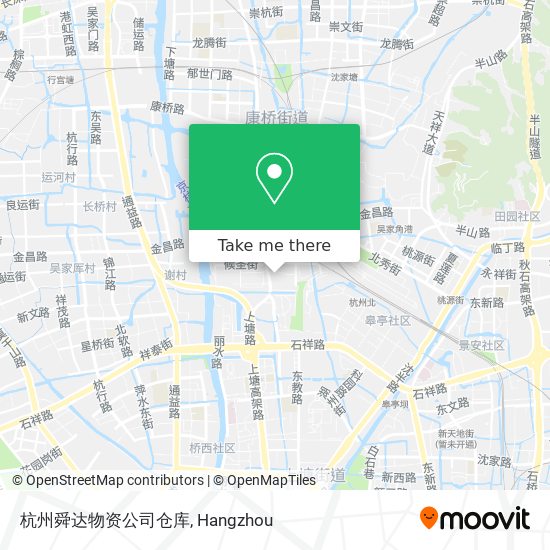 杭州舜达物资公司仓库 map