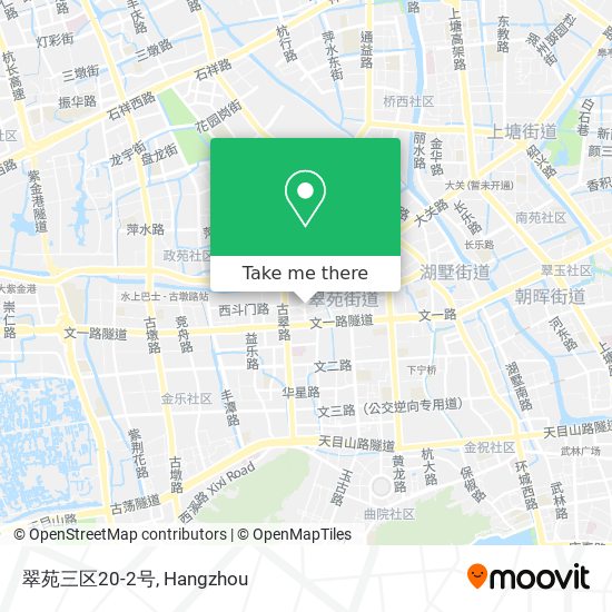 翠苑三区20-2号 map