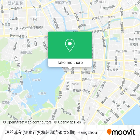 玛丝菲尔(银泰百货杭州湖滨银泰2期) map