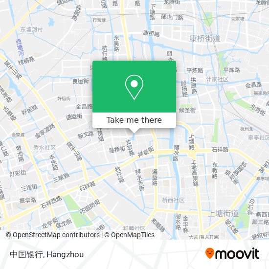 中国银行 map