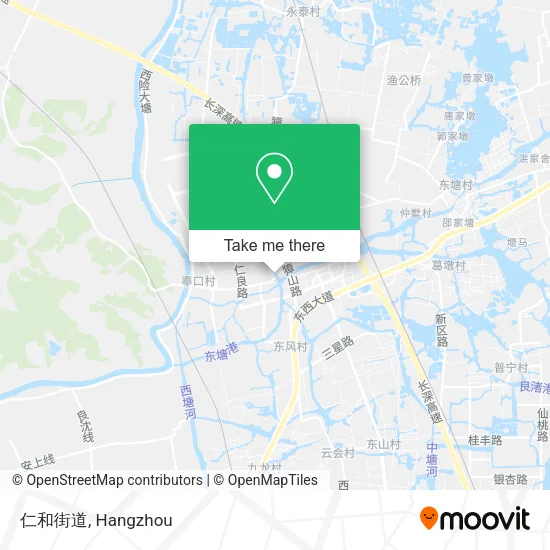 仁和街道 map