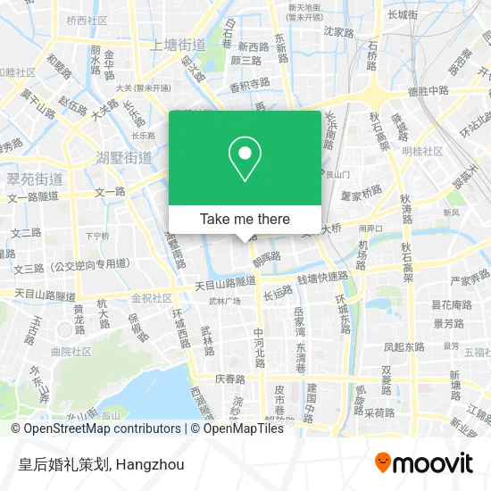 皇后婚礼策划 map