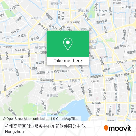 杭州高新区创业服务中心东部软件园分中心 map