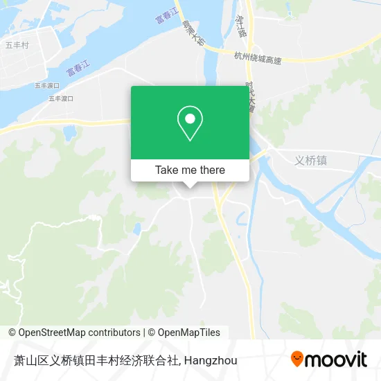 萧山区义桥镇田丰村经济联合社 map