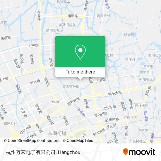 杭州万宏电子有限公司 map