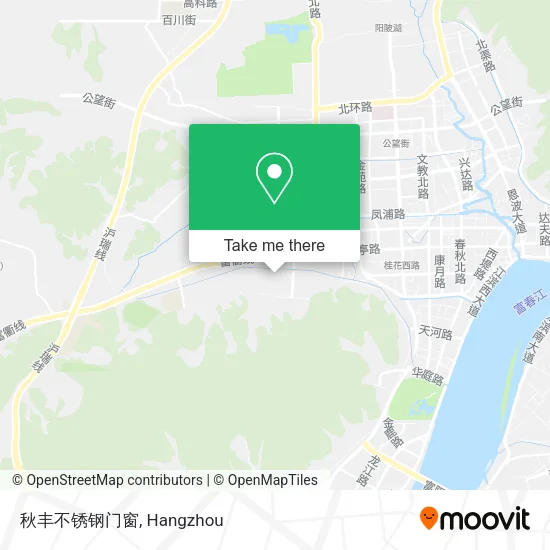 秋丰不锈钢门窗 map