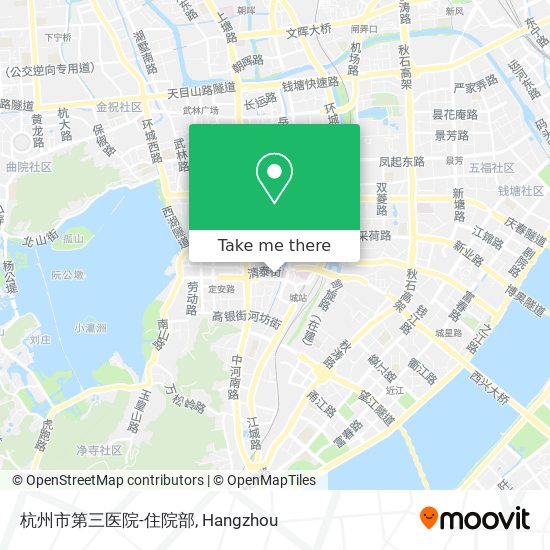 杭州市第三医院-住院部 map