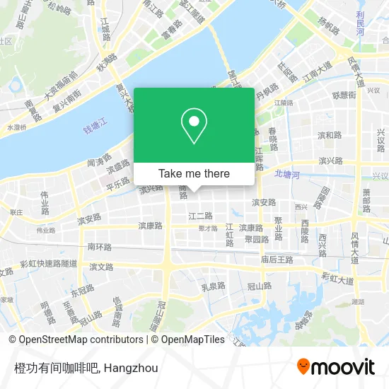 橙功有间咖啡吧 map