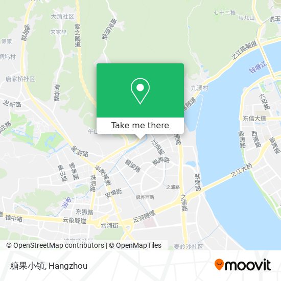 糖果小镇 map