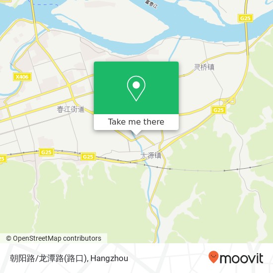 朝阳路/龙潭路(路口) map