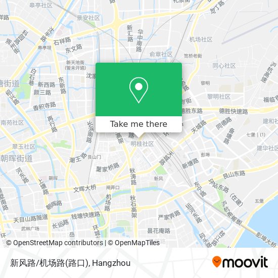 新风路/机场路(路口) map