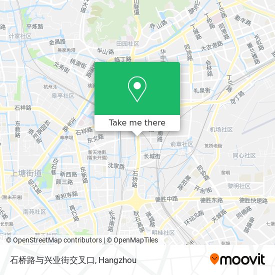 石桥路与兴业街交叉口 map