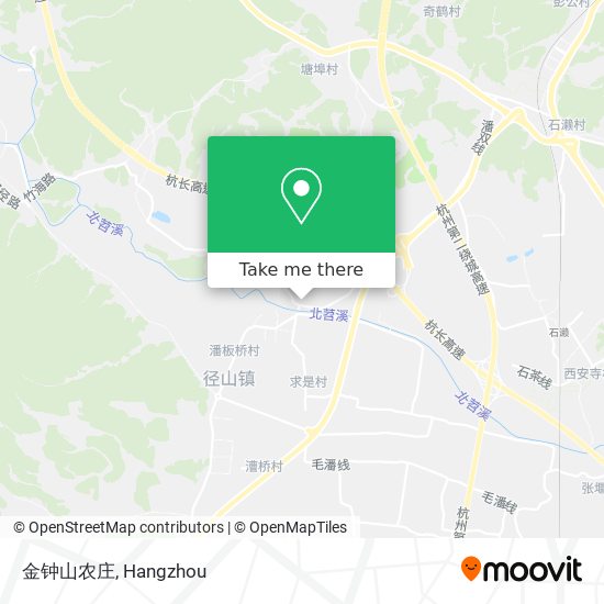 金钟山农庄 map